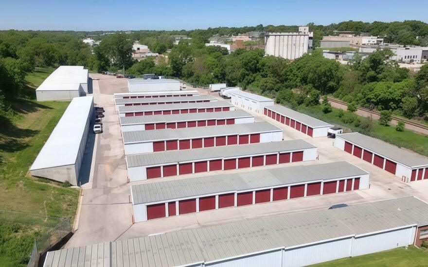 storage facility with warehouse and outdoor parking in omaha ne