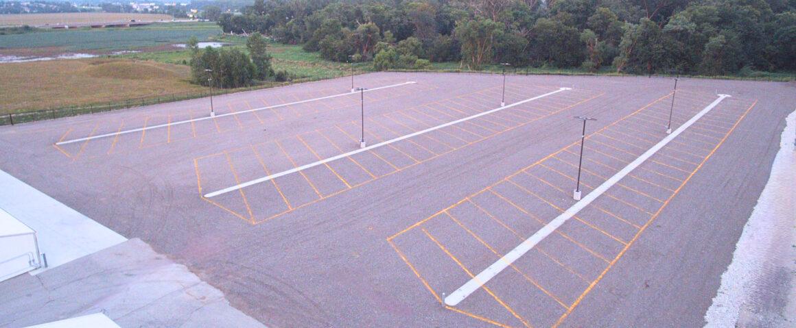 rv-storage-outdoor-parking-bellevue Outdoor gravel parking lot in Bellevue, NE